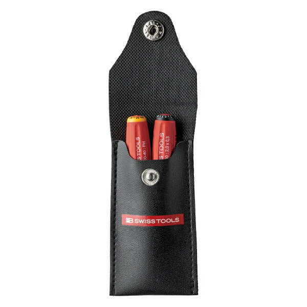 日本正規品 PBスイスツールズ スイスグリップミニドライバー2本セット ソフトケース付 マイナス平行先端 高精度 ( 8535) (7610733214273)