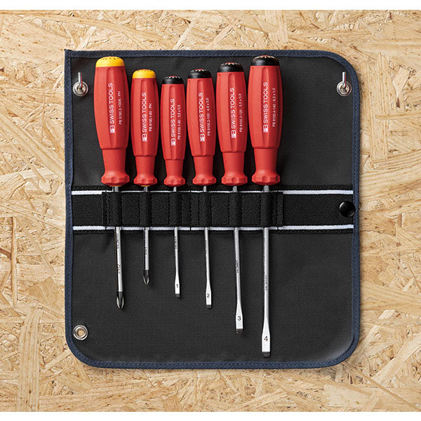 日本正規品 PBスイスツールズ スイスグリップ・ドライバーセット 6本組 (8560.SUGY)(7610733284634)