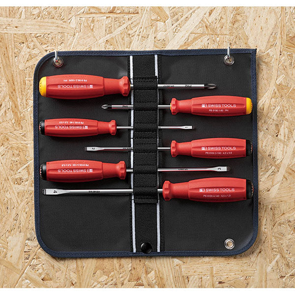日本正規品 PBスイスツールズ スイスグリップ・ドライバーセット 6本組 (8560.SUGY)(7610733284634)
