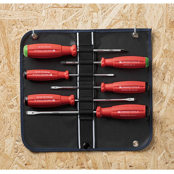 日本正規品 PBスイスツールズ スイスグリップ・ドライバーセット 6本組 (8562.SUGY)(7610733284955)