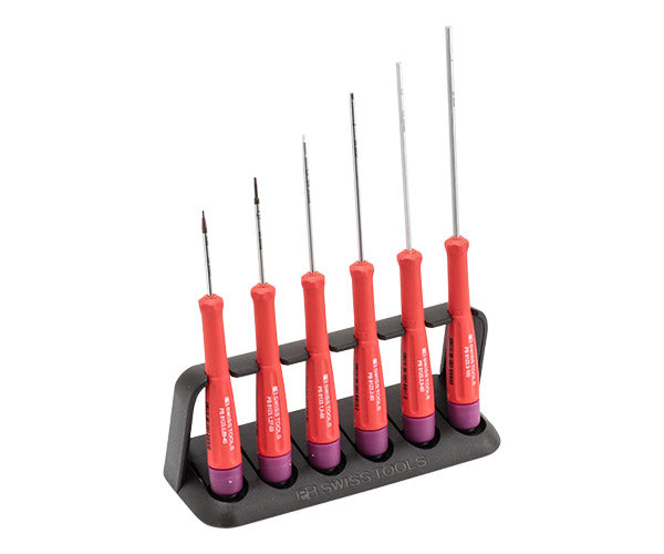 日本正規品 PBスイスツールズ スイスグリップ精密六角ドライバーセット 6本組 スタンド付 (8642) (7610733270590)