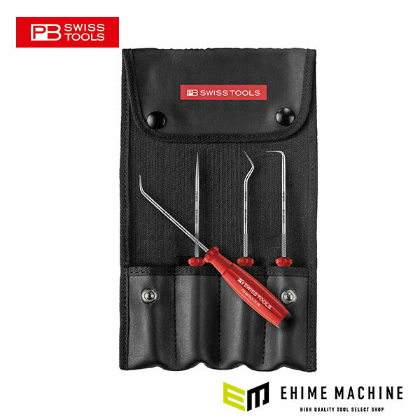 日本正規品 PBスイスツールズ ピックツール4本セット (ロールケース付) (8681.SET)(7610733293445)