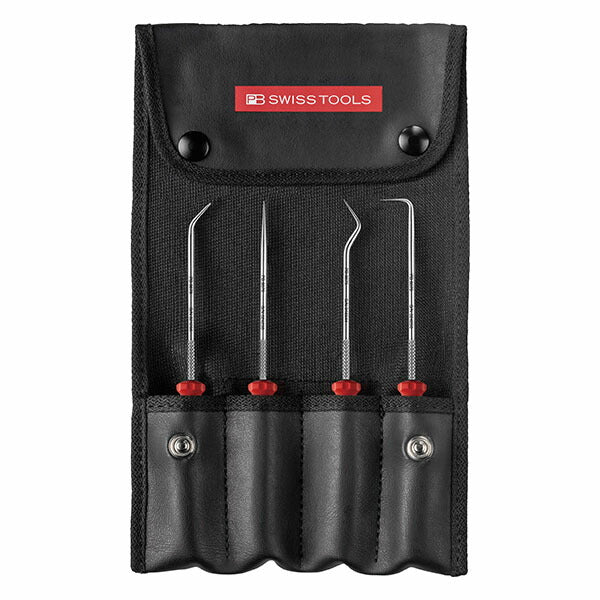 日本正規品 PBスイスツールズ ピックツール4本セット (ロールケース付) 箱 (8681.SETCBB)(7610733292134)