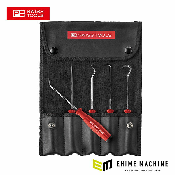 【12月の特価品】日本正規品 PBスイスツールズ ピックツール5本セット (ロールケース付) (8685.SET)(7610733294121)