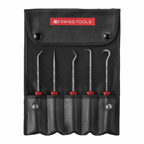 【12月の特価品】日本正規品 PBスイスツールズ ピックツール5本セット (ロールケース付) (8685.SET)(7610733294121)