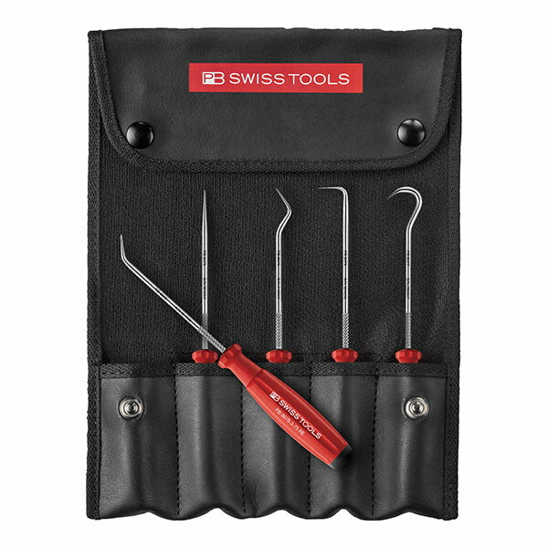 日本正規品 PBスイスツールズ ピックツール5本セット (ロールケース付) 箱 (8685.SETCBB)(7610733292127)