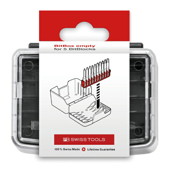 日本正規品 PBスイスツールズ ビットホルダー用ビットボックス (973.BITBOX)(7610733211890) PB SWISS TOOLS