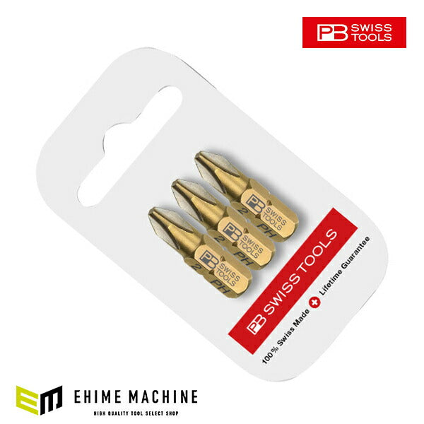 日本正規品 PBスイスツールズ PHプラスビット ショート 3本入 (C6.190/2CN3)(7610733257348)