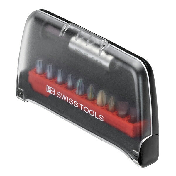 日本正規品 PBスイスツールズ ドライバービット10本組セット(ケース入リ) (C6.702BCCN)(7610733294237)