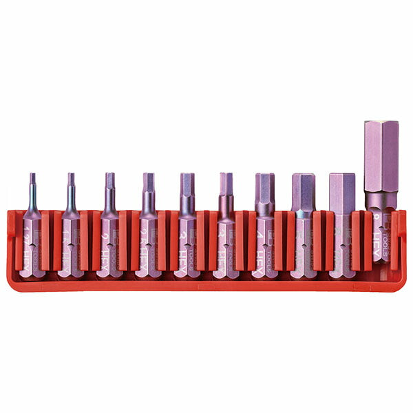 日本正規品 PBスイスツールズ ドライバービット10本組セット ビットホルダー (C6.709CN)(7610733293667)