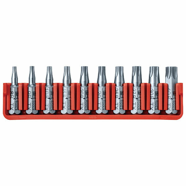 日本正規品 PBスイスツールズ ドライバービット10本組セット ビットホルダー (C6.710CN)(7610733293674)