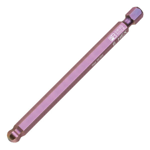 日本正規品 PBスイスツールズ ボールポイントビットロング 6mm
