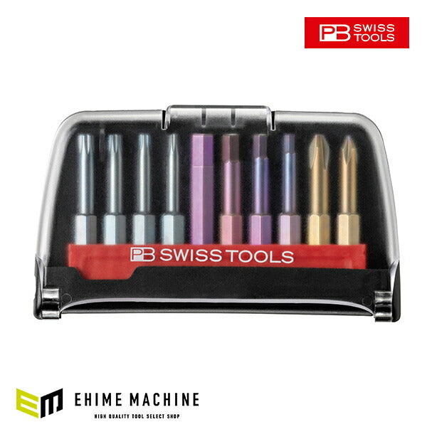 日本正規品 PBスイスツールズ 段付キビット10本組セット (ケース入リ) (E6.700BC)(7610733294206)