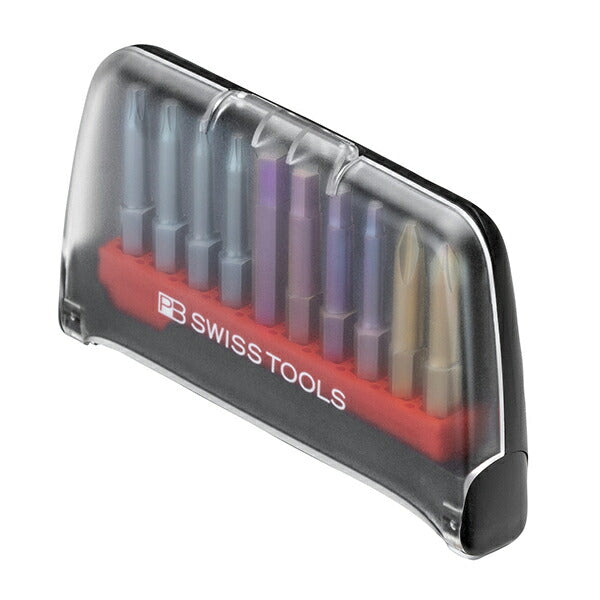 日本正規品 PBスイスツールズ 段付キビット10本組セット (ケース入リ) (E6.700BC)(7610733294206)