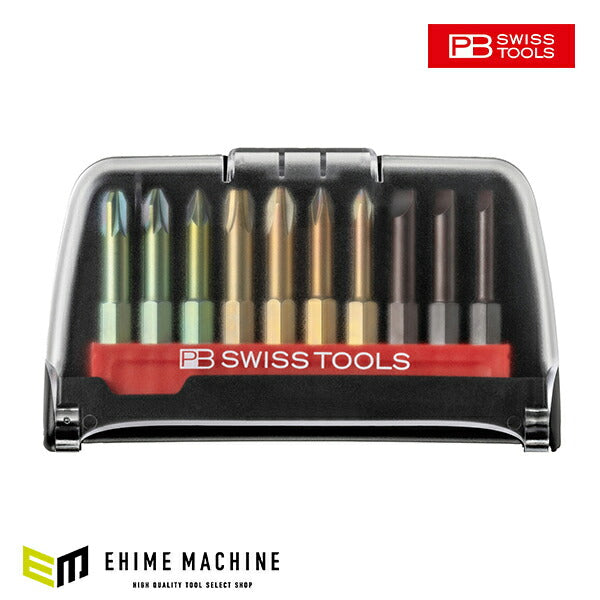 日本正規品 PBスイスツールズ 段付キビット10本組セット (ケース入リ) (E6.701BC)(7610733294213)