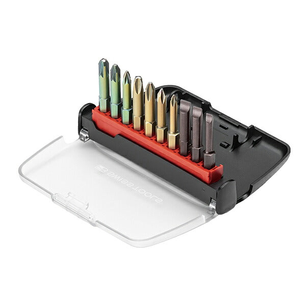 日本正規品 PBスイスツールズ 段付キビット10本組セット (ケース入リ) (E6.701BC)(7610733294213)
