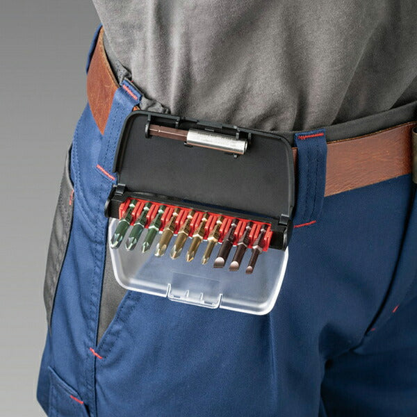 日本正規品 PBスイスツールズ 段付キビット10本組セット (ケース入リ) (E6.701BC)(7610733294213)