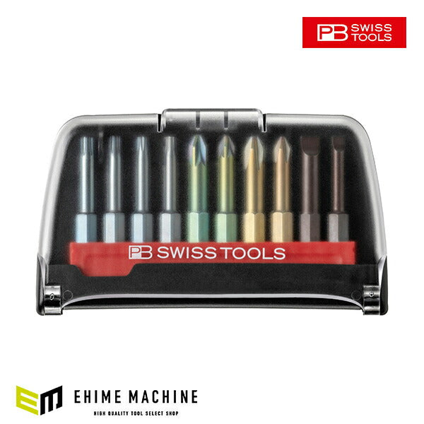 日本正規品 PBスイスツールズ 段付キビット10本組セット (ケース入リ) (E6.702BC)(7610733294220)
