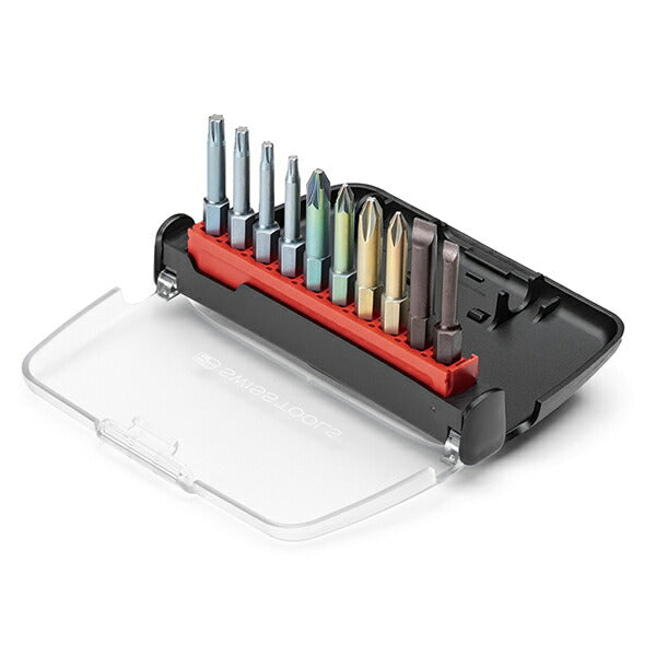 日本正規品 PBスイスツールズ 段付キビット10本組セット (ケース入リ) (E6.702BC)(7610733294220)