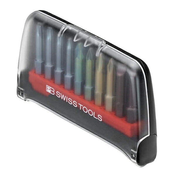 日本正規品 PBスイスツールズ 段付キビット10本組セット (ケース入リ) (E6.702BC)(7610733294220)