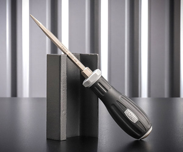 TONE パワーグリップドライバー(貫通) (-)1.0X6.0 (PGMD-100)(4953488306552) トネ