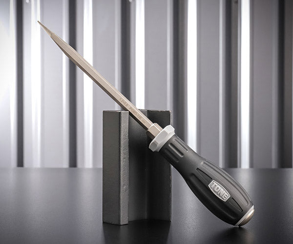 TONE パワーグリップドライバー(貫通) (-)1.2X8.0 (PGMD-150)(4953488306569) トネ