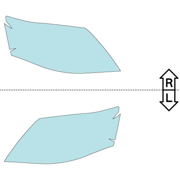 カット済みヘッドライトプロテクションフィルム トヨタ アルファード ハイブリッド (H15.7-H17.3) (ATH10W型) (ベースグレード/Gエディション) (PH0104L0305A0SA)