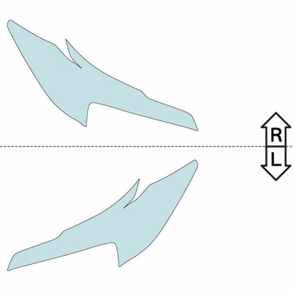 カット済みヘッドライトプロテクションフィルム トヨタ GRカローラ (R4.12-) (PH0114S2205A0SA)