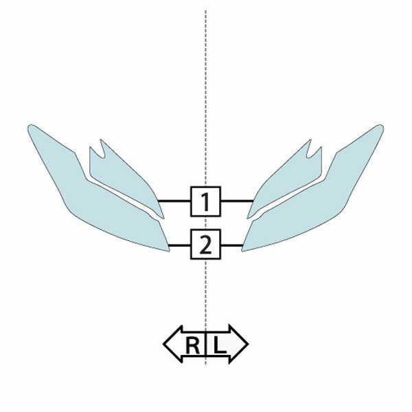 カット済みヘッドライトプロテクションフィルム トヨタ プリウス PHV (H25.9-H28.5) (ZVW35型) (L) (PH0135M1305A0SA)
