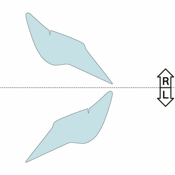 カット済みヘッドライトプロテクションフィルム レクサス RC (H30.10-) (ASC10型/AVC10型/GSC10型) (RC300/RC300h/RC350 【F SPORT】) (PH0202C1805C0SB)