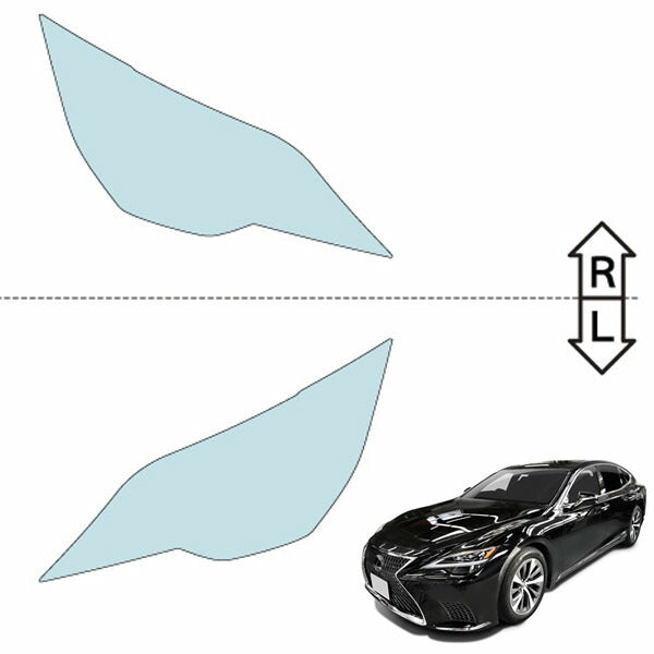 カット済みヘッドライトプロテクションフィルム レクサス LS (R5.10-) (VXFA50型/VXFA55型/GVF50型/GVF55型) (PH0206B2305A0SA)