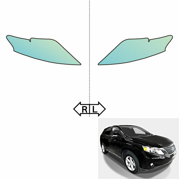 カット済みヘッドライトプロテクションフィルム レクサス RX (H21.1-H24.3) (GGL10W型/GGL15W型/GGL16W型/GYL10W型/GYL15W型/GYL16W型) (PH0210K0905A0SA)