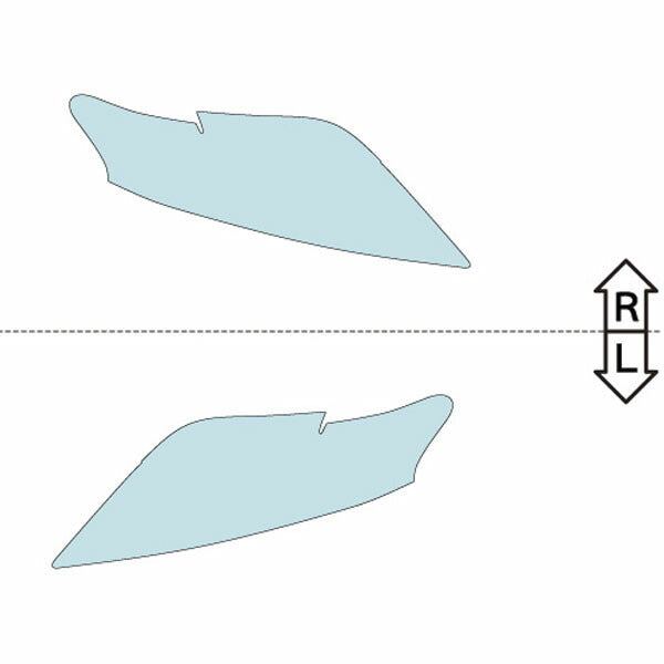 カット済みヘッドライトプロテクションフィルム レクサス RX (H21.1-H24.3) (GGL10W型/GGL15W型/GGL16W型/GYL10W型/GYL15W型/GYL16W型) (PH0210K0905B0SA)