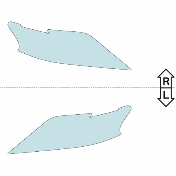 カット済みヘッドライトプロテクションフィルム レクサス RX (H24.4-H27.9) (AGL10W型/GGL10W型/GGL15W型/GYL10W型/GYL15W型/GYL16W型) (PH0210K1205A0SA)