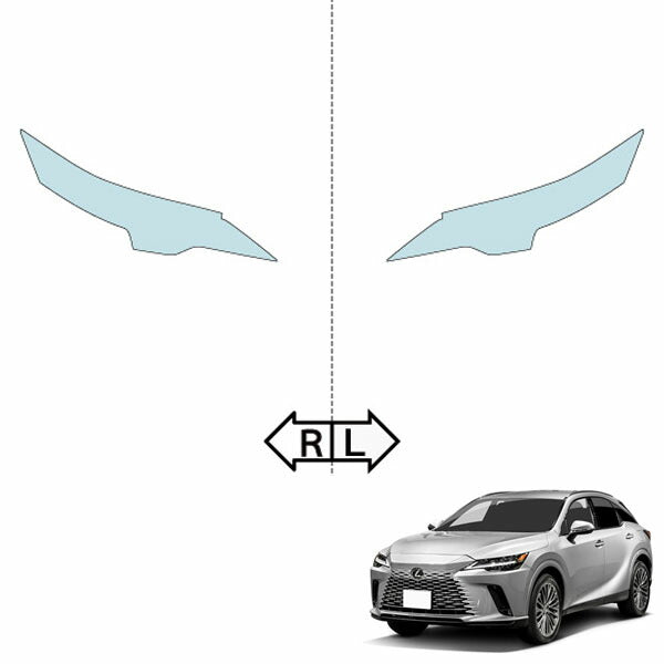 カット済みヘッドライトプロテクションフィルム レクサス RX (R4.11-) (TALA10型/TALA15型/AALH16型/TALH17型) (PH0210K2205A0SA)