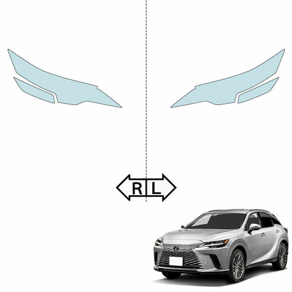 カット済みヘッドライトプロテクションフィルム レクサス RX (R4.11-) (TALA10型/TALA15型/AALH16型/TALH17型) (PH0210K2205A0SB)