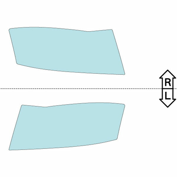 カット済みヘッドライトプロテクションフィルム 日産 グロリア (H13.12-H16.10) (MY34型/HY34型) (グランツーリスモ) (PH0321B0105A0SA)