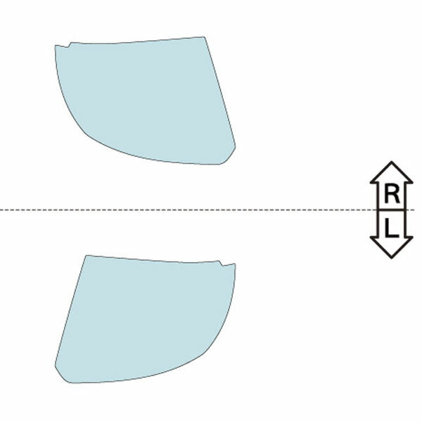 カット済みヘッドライトプロテクションフィルム 日産 モコ (H23.2-H28.5) (MG33S型) (ドルチェ(H25.10-H28.5)) (PH0328A1105B0SA)