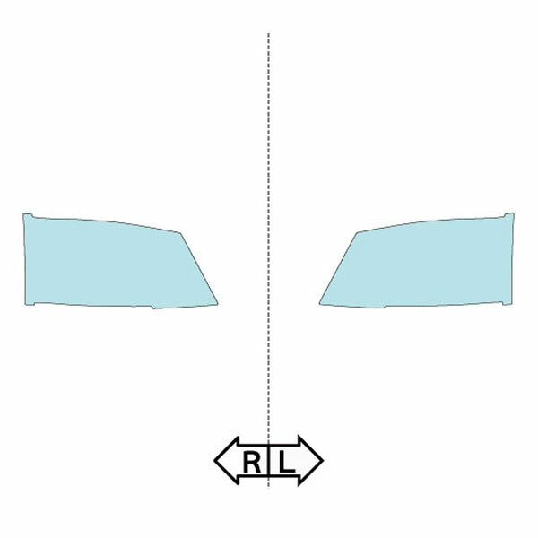 カット済みヘッドライトプロテクションフィルム 日産 キャラバン(NV350) 5ドア (H24.6-H29.6) (VR2E26型/VW2E26型/VW6E26型/VWE26型) (PH0336I1205A0SA)
