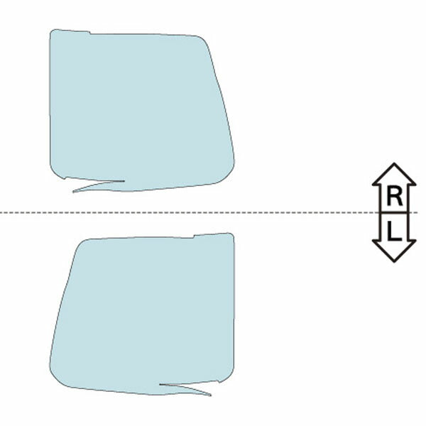 カット済みヘッドライトプロテクションフィルム 日産 NV100クリッパーバン ハイルーフ (R1.9-) (DR17V型) (DX/DX セーフティパッケージ/DX GL パッケージ/GX) (PH0343R1905A0SA)