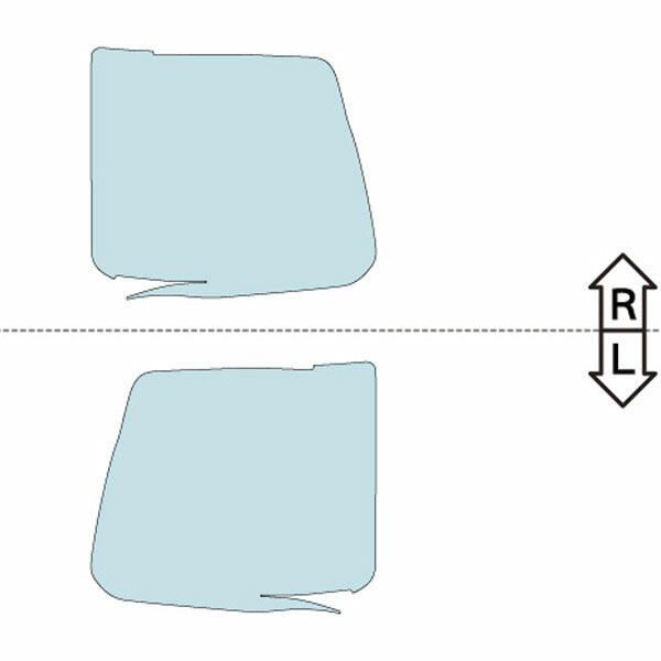 カット済みヘッドライトプロテクションフィルム 日産 NV100クリッパーリオ ハイルーフ (R1.6-) (DR17W型) (E/G) (PH0344R1905A0SA)
