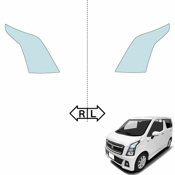 カット済みヘッドライトプロテクションフィルム スズキ ワゴンR スティングレー (R4.8-) (MH55S型) (Hybrid T) (PH0820S2205A0SA)