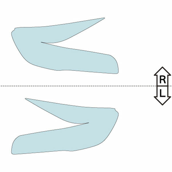 カット済みヘッドライトプロテクションフィルム BMW 2シリーズ グランツアラー (H30.6-) (6V15型/6V20型/6V15W型/2E20型/6W20型) (PH3002J1805A0SA)
