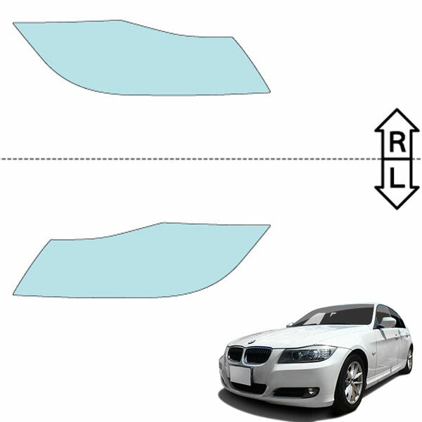 カット済みヘッドライトプロテクションフィルム BMW 3シリーズ セダン (H20.11-H23.12) (E90型) (Standard/ハイラインパッケージ/M Sport) (PH3003B0805A0SA)