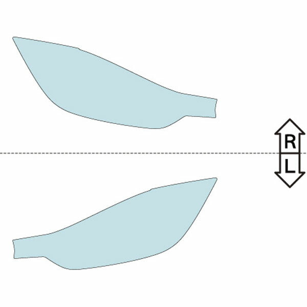 カット済みヘッドライトプロテクションフィルム BMW 3シリーズ ツーリング (H24.9-H27.8) (3D20型) (320d Standard) (PH3003F1205A0SA)