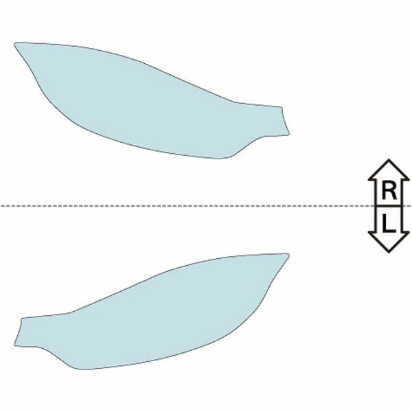 カット済みヘッドライトプロテクションフィルム BMW 4シリーズ カブリオレ (H29.5-R3.1) (F33(4P30型)) (440i Luxury/440i M Sport) (PH3004T1705A0SA)