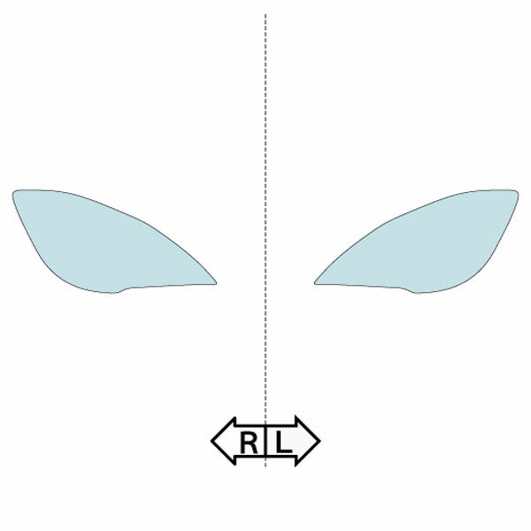 カット済みヘッドライトプロテクションフィルム BMW 6シリーズ クーペ (H27.7-H31.2) (F13(LW30C型/YM44C型)) (PH3006C1505A0SA)