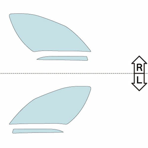 カット済みヘッドライトプロテクションフィルム BMW 6シリーズ カブリオレ (H23.4-H27.6) (F12(LW30型/LZ44型/YP44型)) (PH3006T1105A0SB)