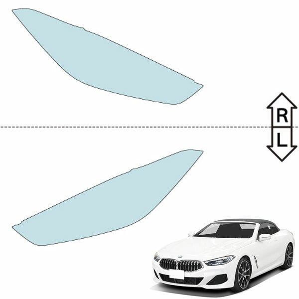 カット済みヘッドライトプロテクションフィルム BMW 8シリーズ カブリオレ (H31.2-) (G14(AE30型)/G14(BC30型)/G14(BC44型)) (PH3008T1905A0SA)
