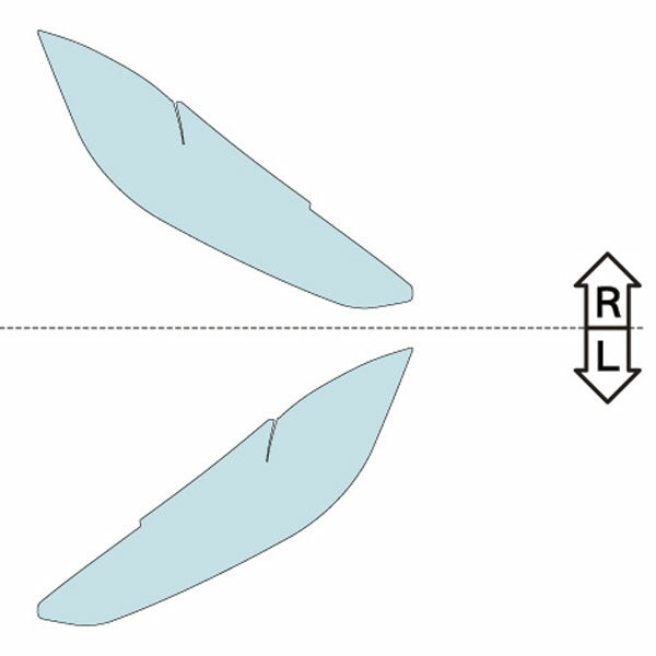 カット済みヘッドライトプロテクションフィルム BMW M4 カブリオレ (R3.9-) (G83(52AZ30型)) (Competition) (PH3014T2105A0SA)